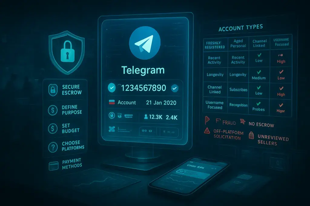 How to Safely Purchase and Trade Telegram Accounts: A Complete Guide to User IDs and Marketplaces