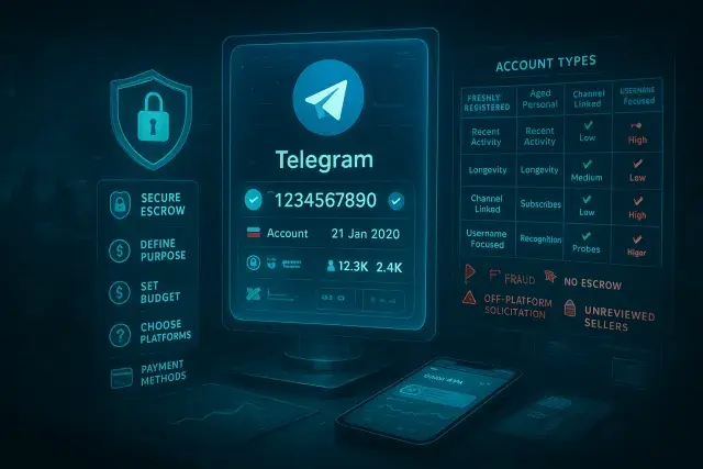 How to Safely Purchase and Trade Telegram Accounts: A Complete Guide to User IDs and Marketplaces